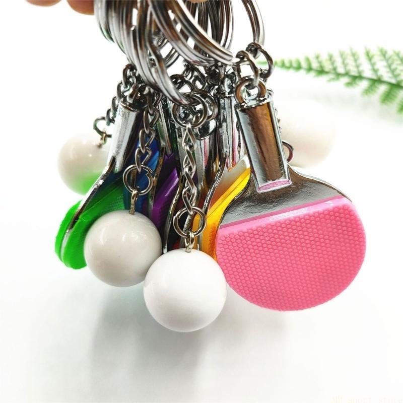 Table Tennis Keychain - 31BE Table Tennis Keychain Bag Pendant
