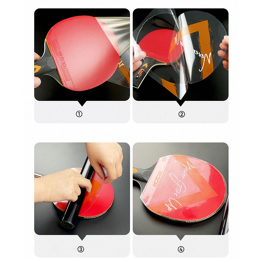 2 Pcs Self-Sticky Table Tennis - Table Tennis Rubber Protective Film recension och pris