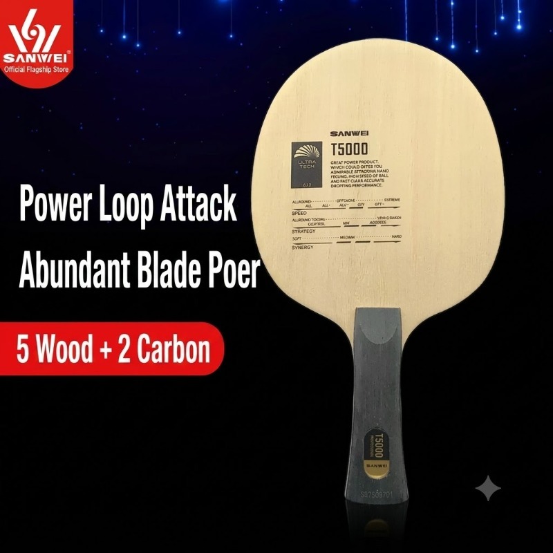 1pcs SANWEI T5000 Table Tennis - Table Tennis Launcher recension och pris