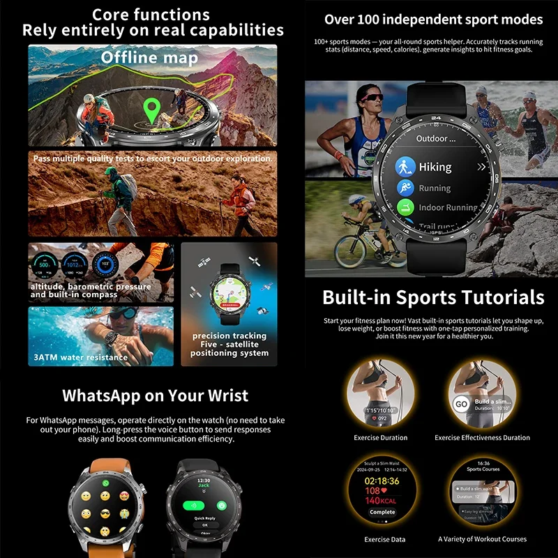 2026 New Men Smart Watch with  - Table Tennis World recension och pris