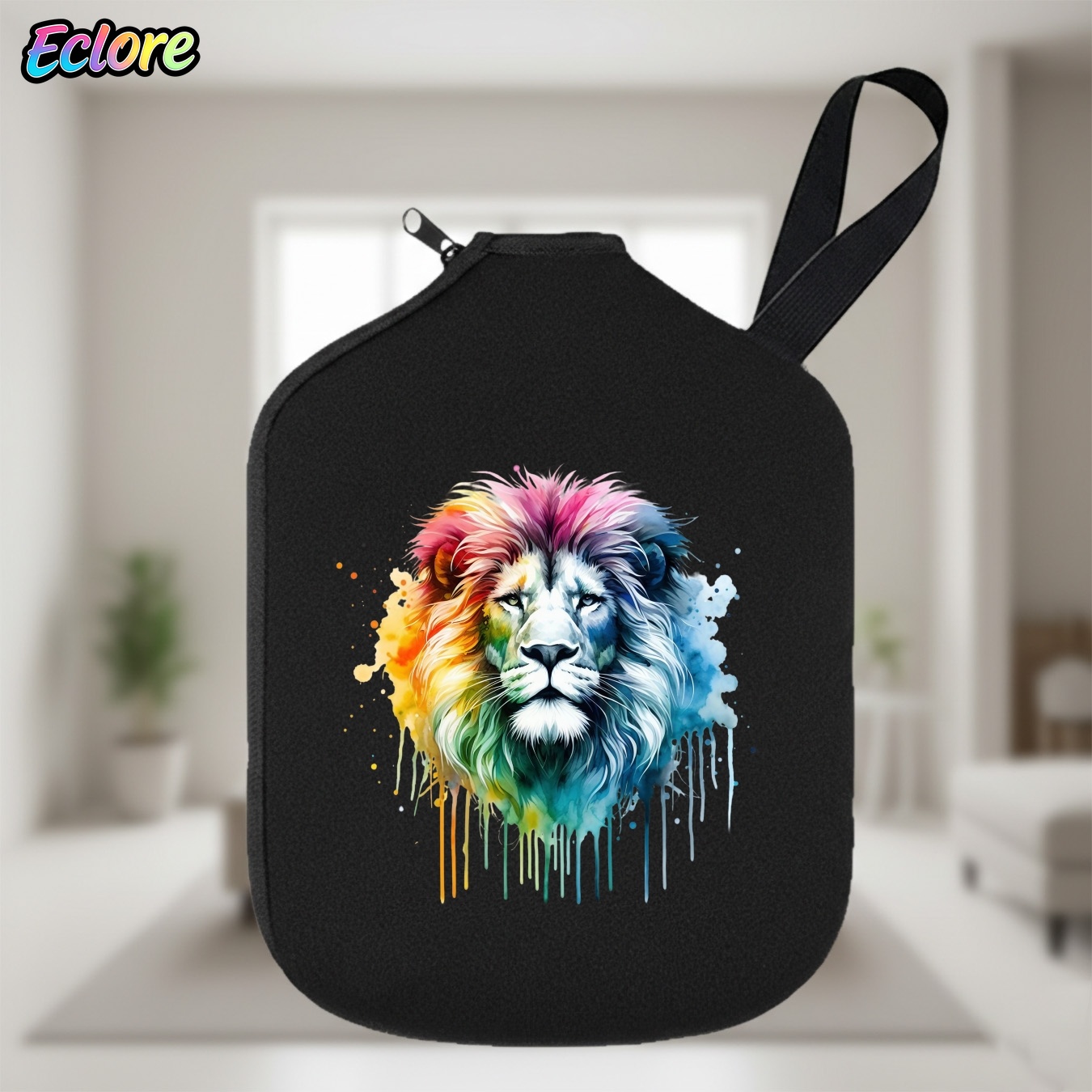 Colorful Watercolor Lion Head  - Table Tennis Games recension och pris
