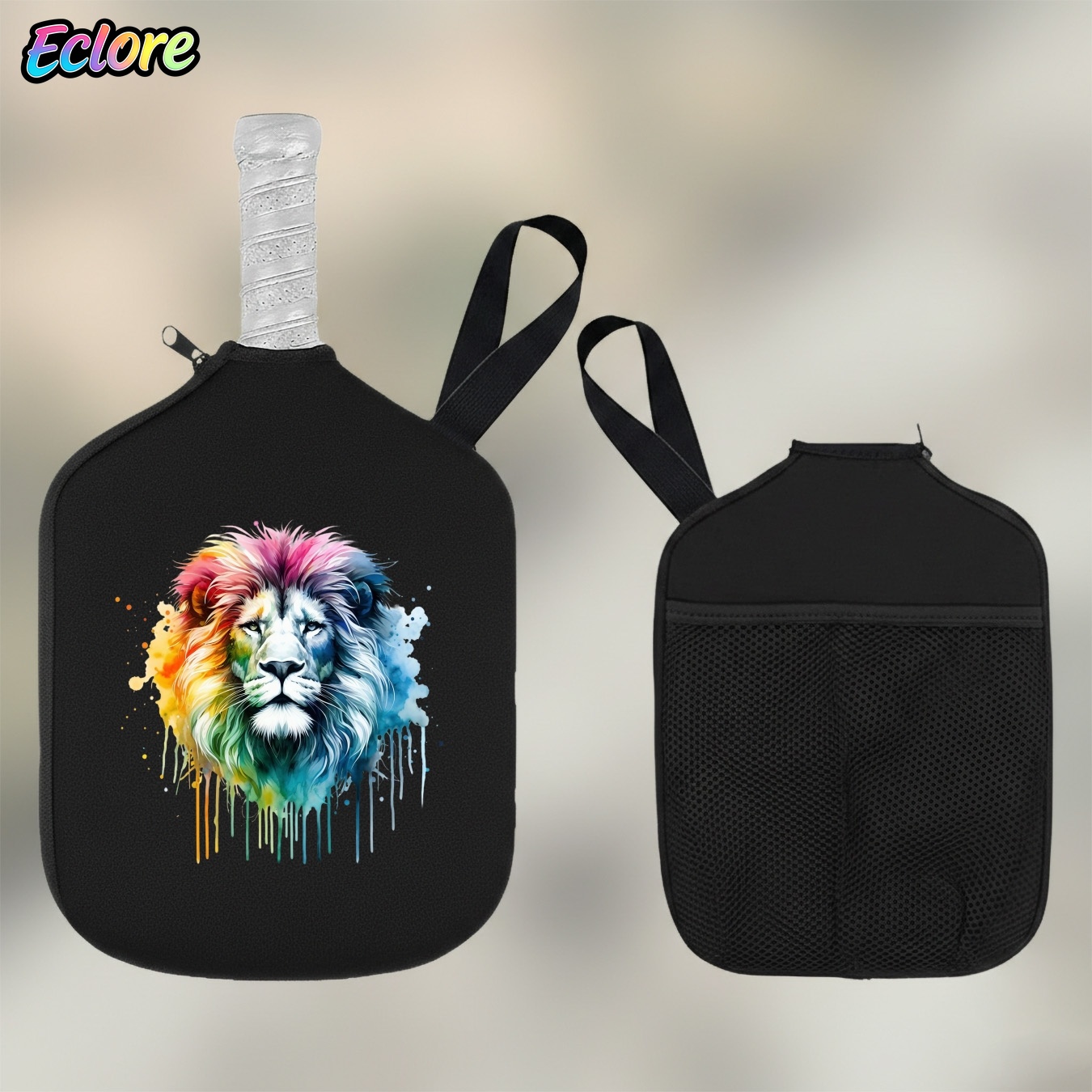 Colorful Watercolor Lion Head  - Table Tennis Games recension och pris