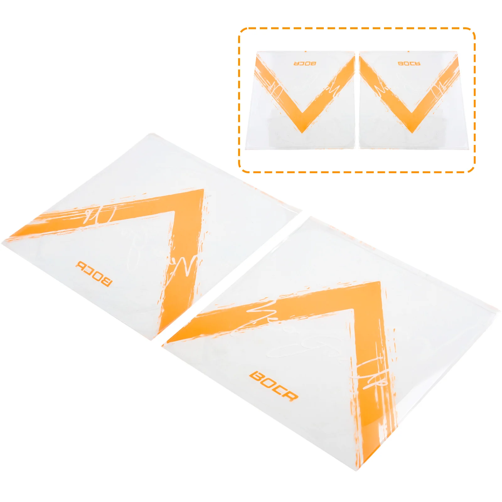 2Pcs Paddle Rubber Protective  - Table Tennis Rubber Protective Film recension och pris