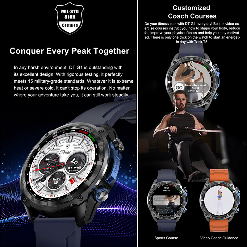 Outdoor Sports Watch DTG1 Offl - Table Tennis World recension och pris