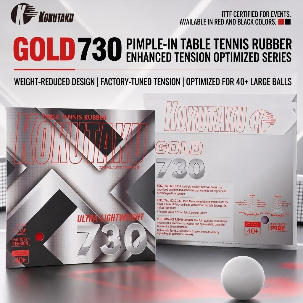 Kokutaku Table Tennis Racket R - Table Tennis Games recension och pris