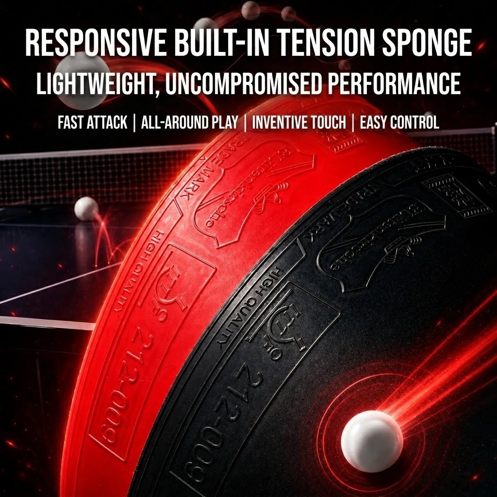 Kokutaku Table Tennis Racket R - Table Tennis Games recension och pris
