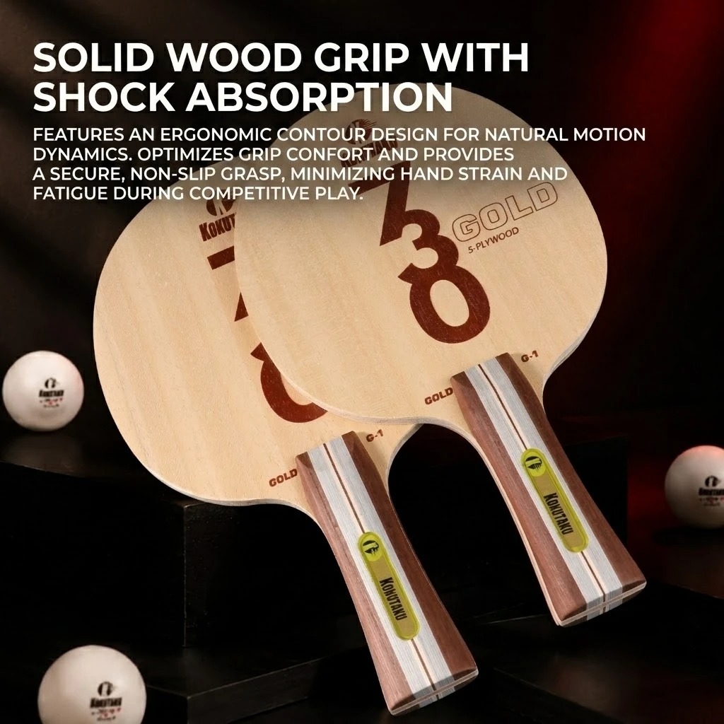 Kokutaku Table Tennis Blade FL - Table Tennis Games recension och pris