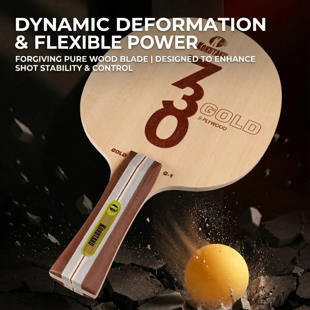 Kokutaku Table Tennis Blade FL - Table Tennis Games recension och pris