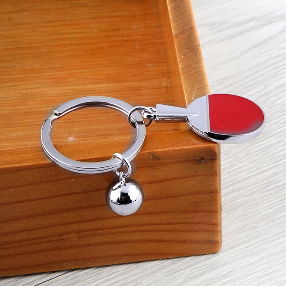 Mini Pingpong Bat Ball Keychai - Table Tennis Keychain recension och pris