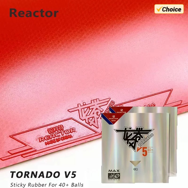 Reactor TORNADO V5 Sticky Loop - Table Tennis Rubber Anti Spin recension och pris