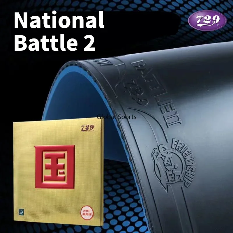 Original 729 BATTLE 2 NATIONAL - Table Tennis Shop recension och pris