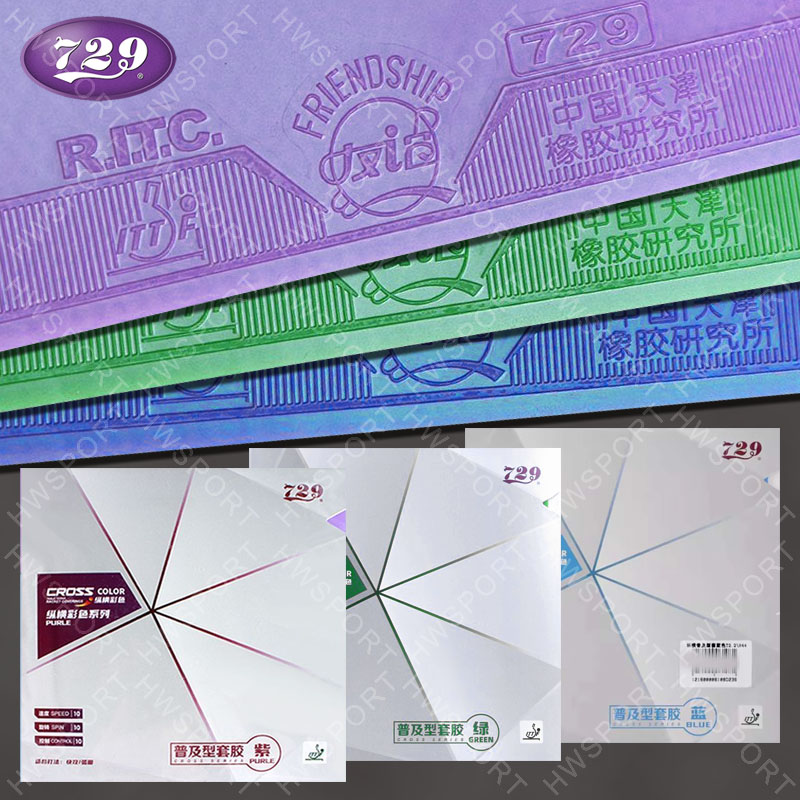 729 Cross Table Tennis Rubber  - Donic Table Tennis Ball recension och pris