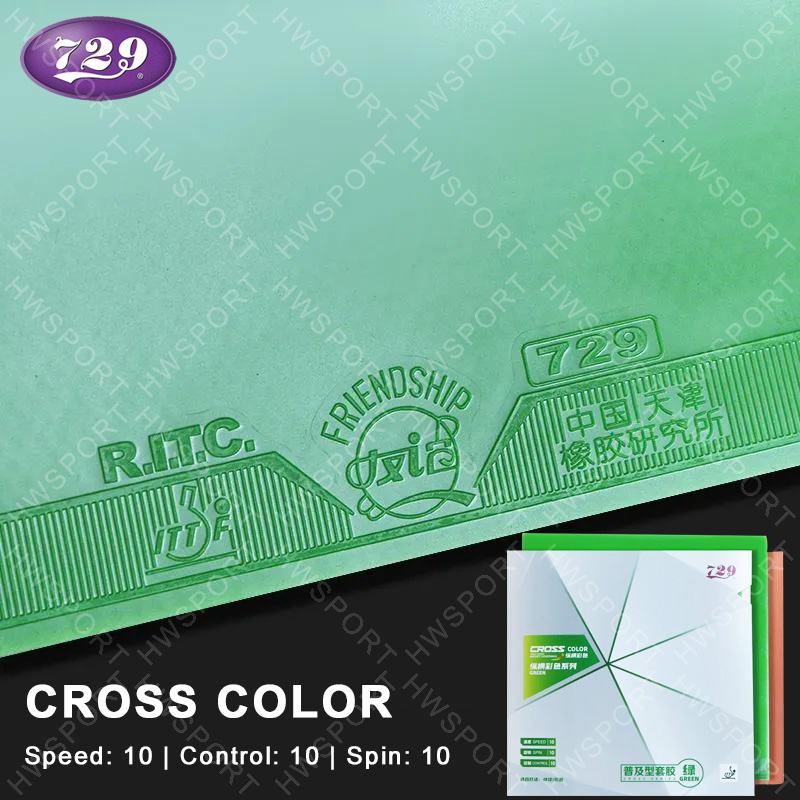 729 Cross Table Tennis Rubber  - Donic Table Tennis Ball recension och pris
