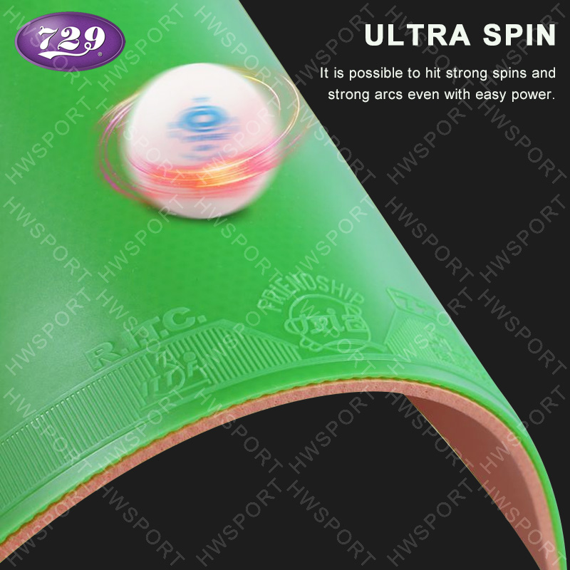 729 Cross Table Tennis Rubber  - Donic Table Tennis Ball recension och pris