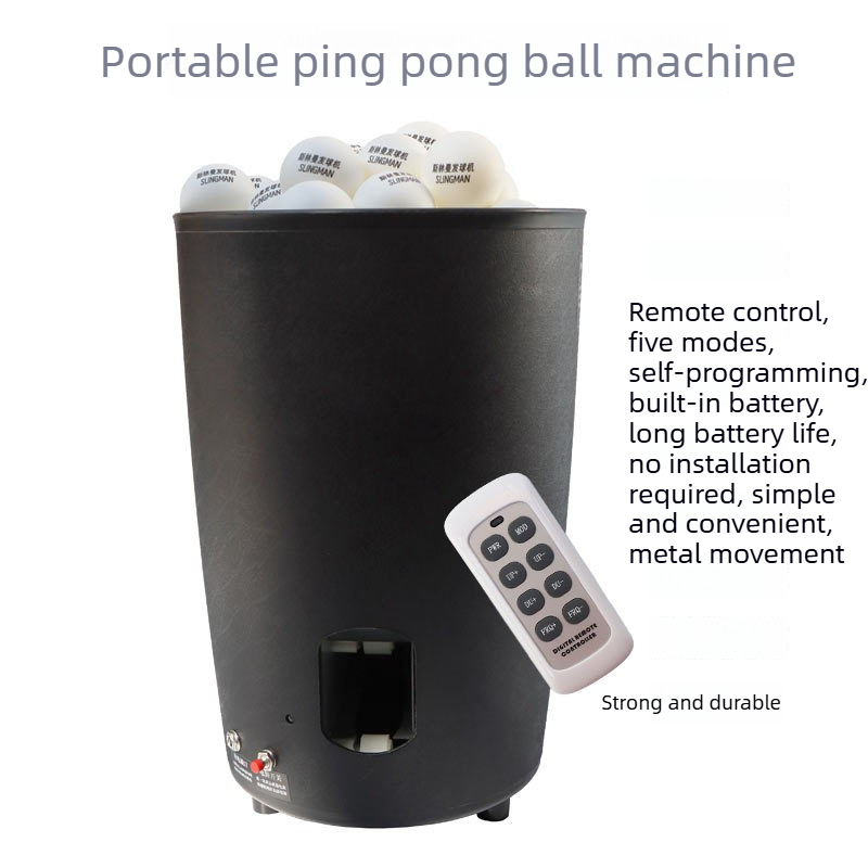 Portable Table Tennis Ball Mac - Table Tennis Launcher recension och pris