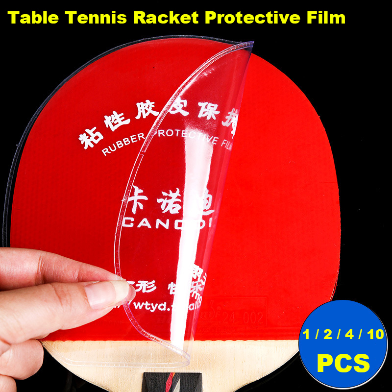 1/2/4/10PCS Table Tennis Racke - Table Tennis Rubber Protective Film recension och pris