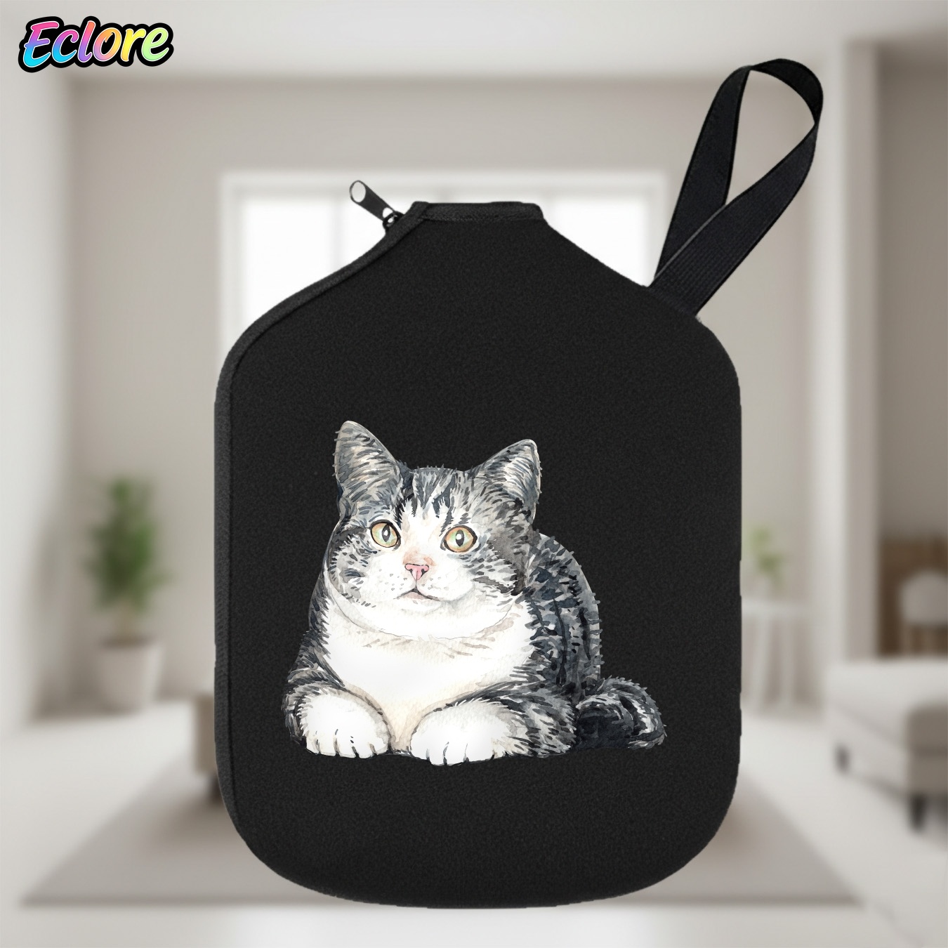 Cute Watercolor Cat Pickleball - Table Tennis Games recension och pris